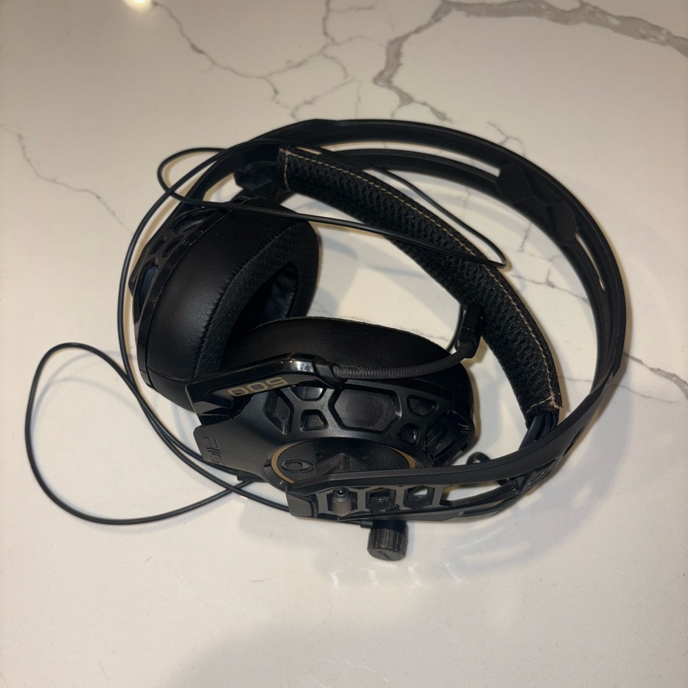 Black Over-Ear Gaming Headset